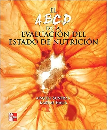 Portada del libro El a b c d de la evaluación del estado de nutrición