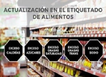 Portada del curso de Actualización en el etiquetado de alimentos de la Secretaria de nuevo León