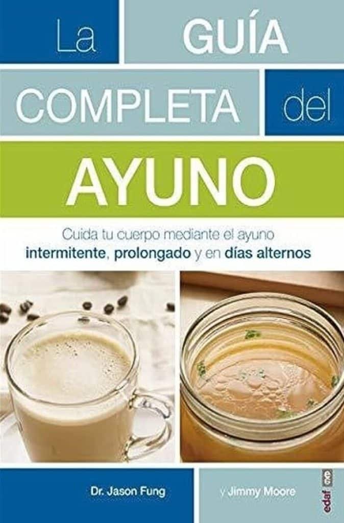 Portada del libro: la guía completa del ayuno intermitente de Dr. Jason Fung