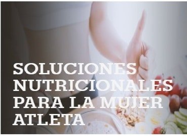 portada de la certificacion del instituto gatorade "soluciones nutricionales para la mujer atleta"